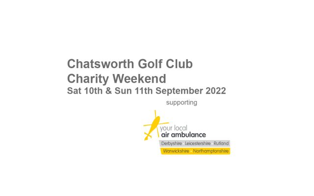 Supporting The Chatsworth Golf Club Charity Weekend