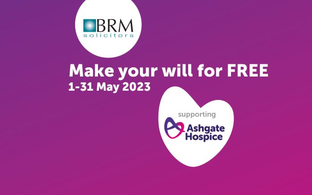Ashgate Hospice Free Wills Month 2023